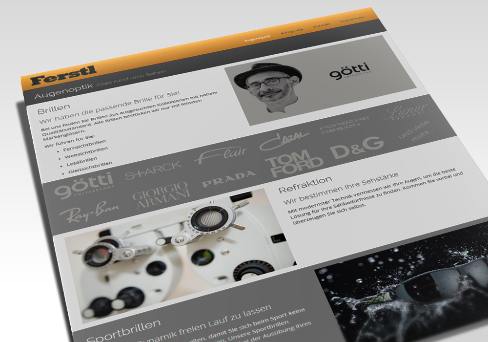 Screenshot optik-ferstl.de