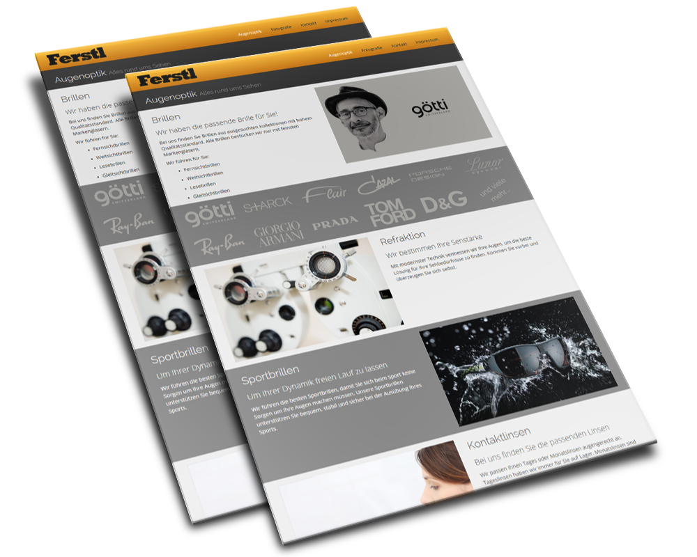 Screenshot optik-ferstl.de